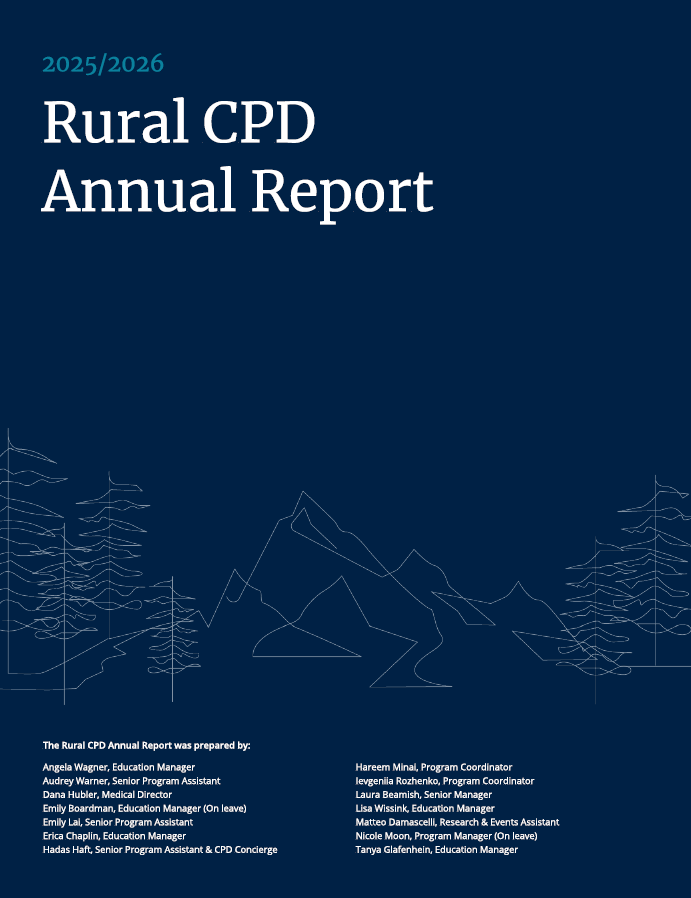2025-26 Rural CPD Annual Report
