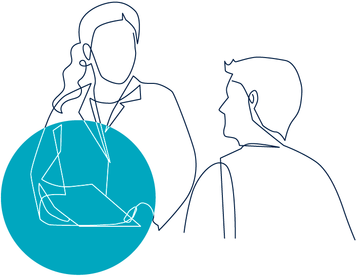 Physician and patient