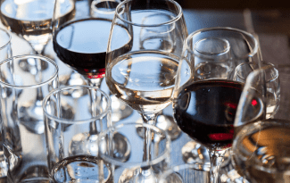 image of wine glasses