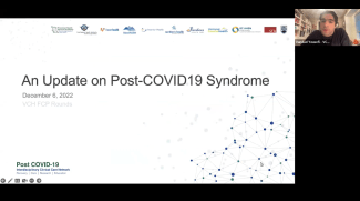 Dec 6, 2022: An update on Post COVID19 Syndrome by Dr. Zachary Schwartz