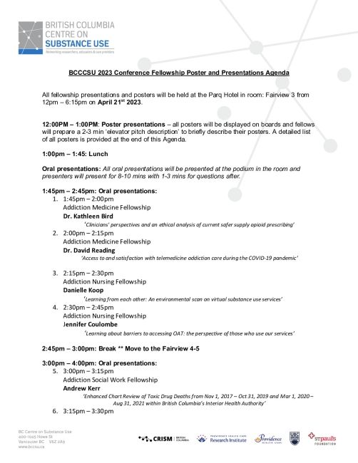 BCCCSU 2023 Conference Fellowship Poster and Presentations Agenda_0.pdf